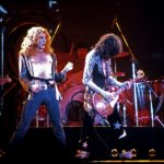 I Led Zeppelin in concerto nel 1975